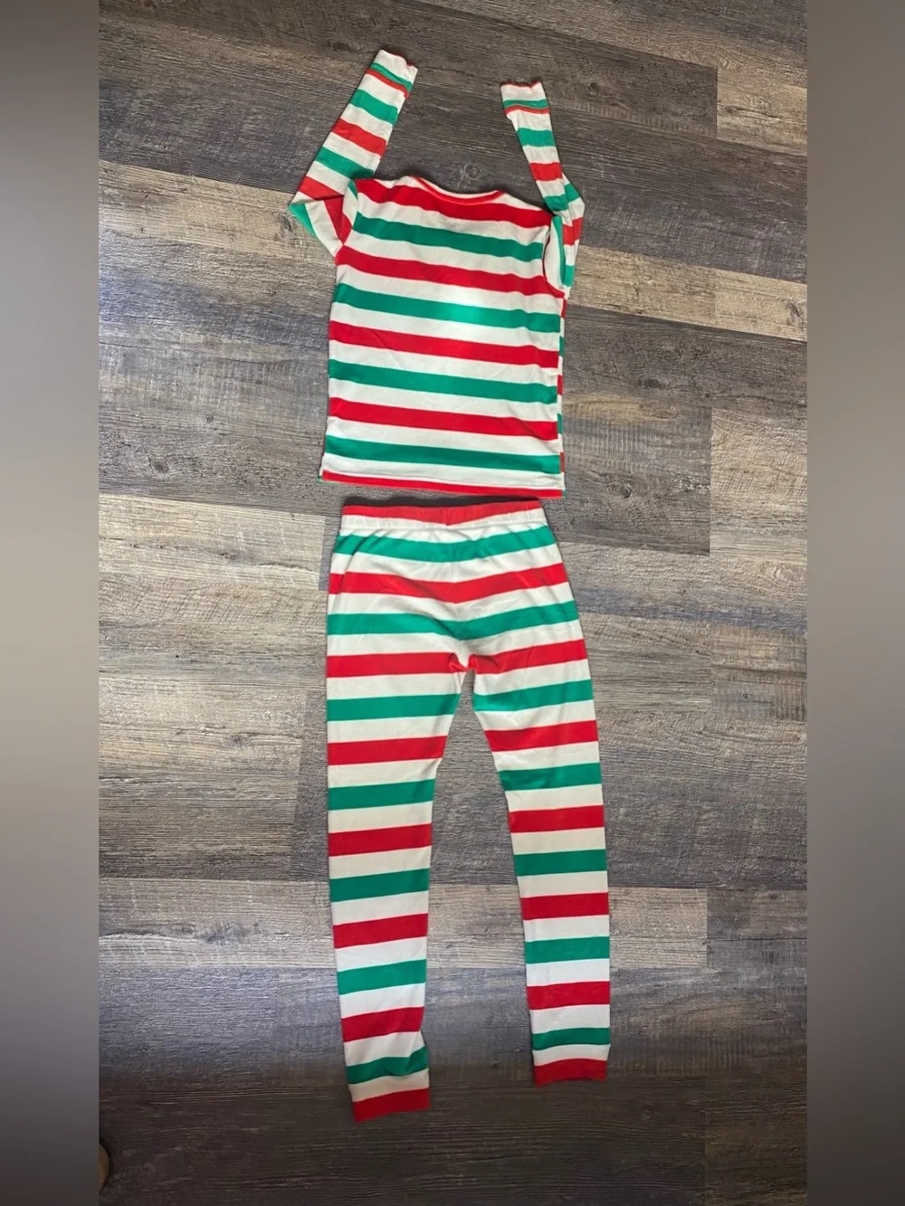 Holiday velour pajama set